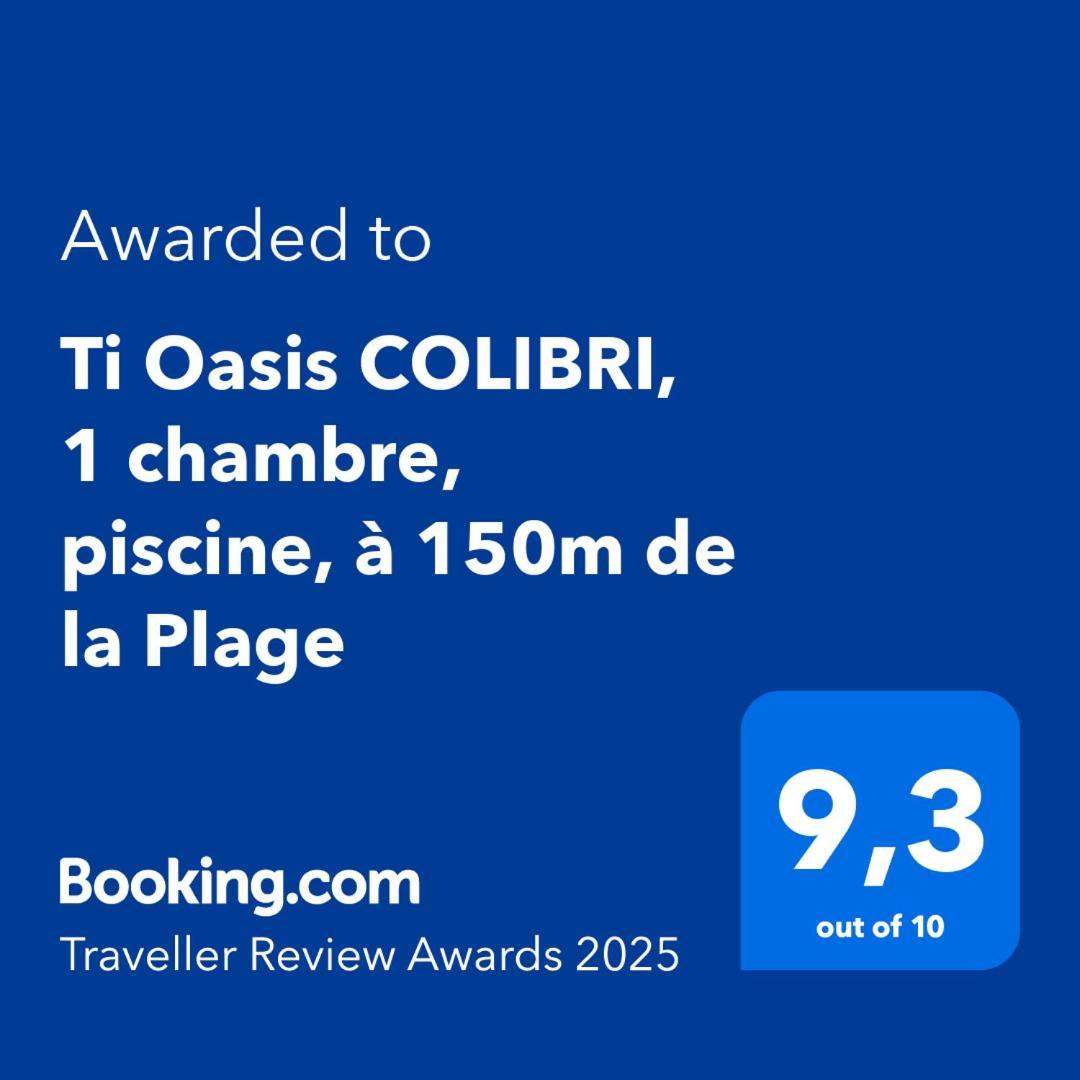 Ti Oasis Colibri, 1 Chambre, Piscine, A 150M De La Plage Sainte-Luce Εξωτερικό φωτογραφία